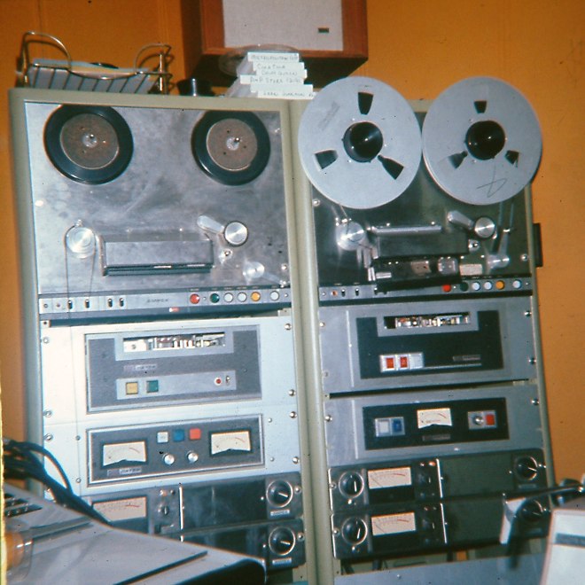 Reel to Reel Ampex CKSO Radio Production